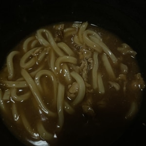 カレーうどん☆ほんだしで簡単美味しい♩